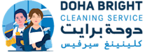 doha bright cleaning service logo